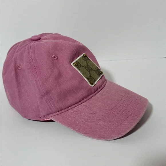 Brand New Traditional Monogram Gucci Upcycled Ball Cap - Picture 3 of 6